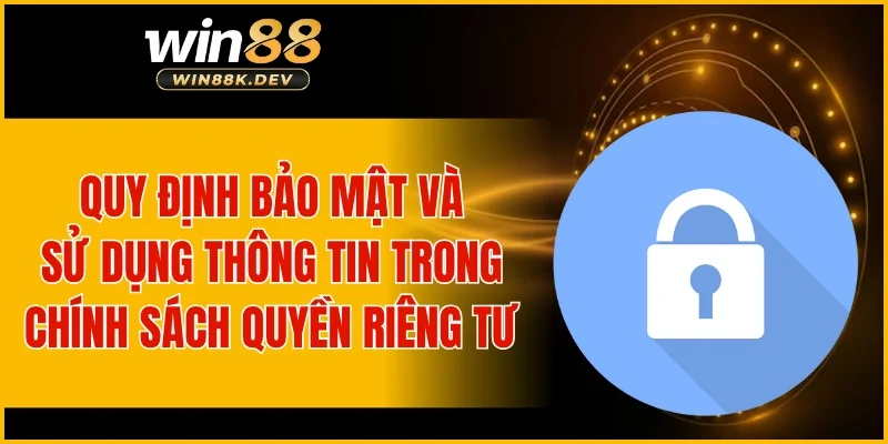 Quy định bảo mật và sử dụng thông tin trong chính sách quyền riêng tư