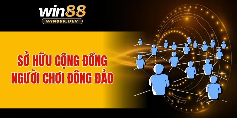 Sở hữu cộng đồng người chơi đông đảo trên toàn cầu